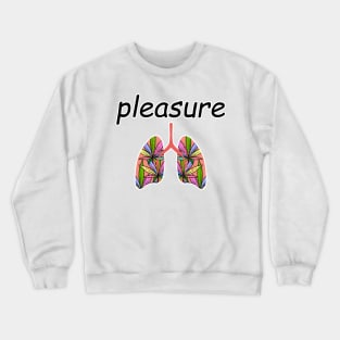 Marijuana Leaves Crewneck Sweatshirt